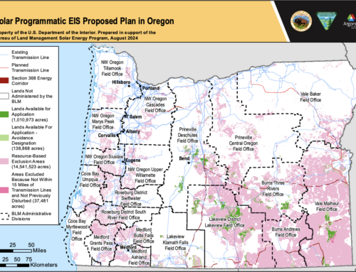 Plan would make 1 million acres of federal land in Oregon available for solar energy projects