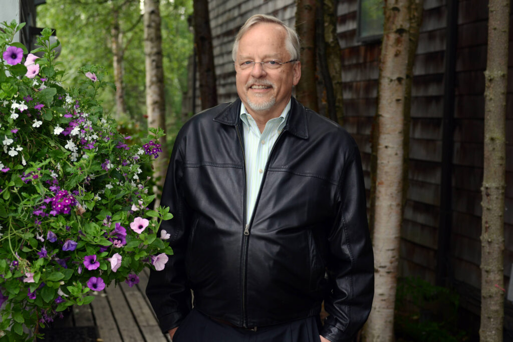 Paul Craig is chief executive officer of GeoAlaska, which has been prospecting for geothermal energy on the flanks of Mount Augustine, an island volcano Cook Inlet. Credit: Erik Hill/ADN