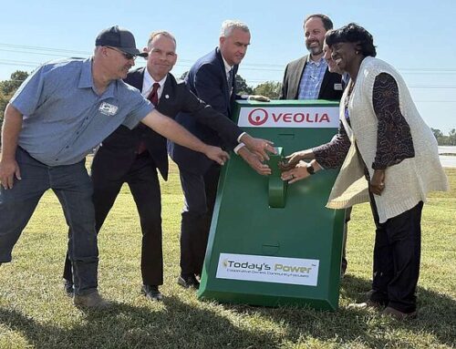 Veolia North America celebrates environmental initiatives through solar farm, reforestation