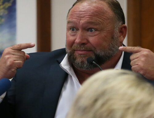 Alex Jones got a big Bitcoin donation this week. Will his victims get that money?