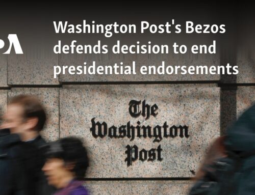 Washington Post’s Bezos defends decision to end presidential endorsements