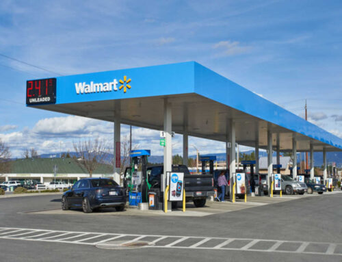 Gasoline Discounts Fuel Latest Amazon-Walmart Competition Clash