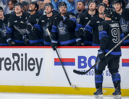 Tavares’ hat trick against Jets