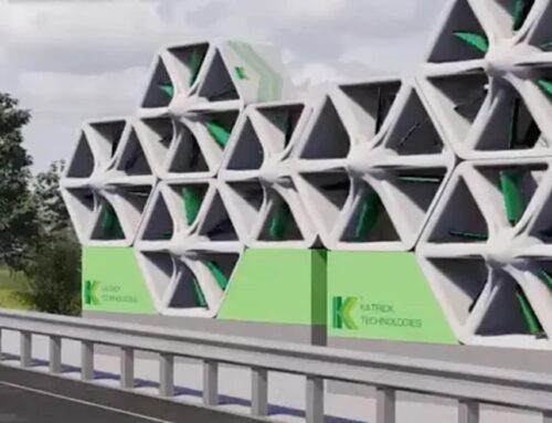 This honeycomb wind turbine destroys solar panels: Free electricity at ground level