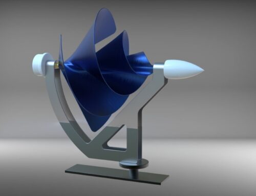 This silent home wind turbine destroys solar panels: 100% aesthetic and 1500 kWh