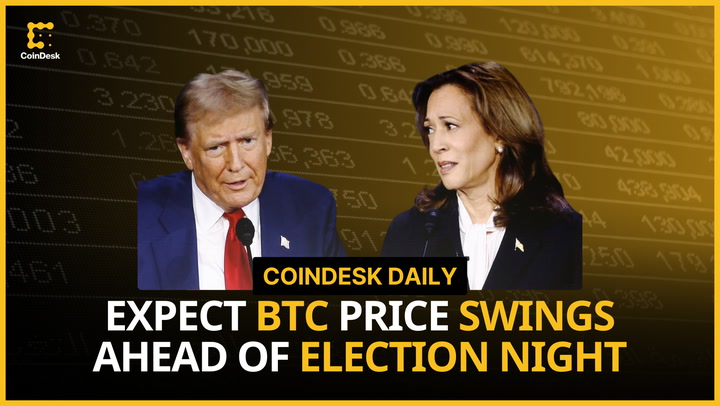 Expect Bitcoin Price Swings as Kamala Harris' Winning Odds Improve on Polymarket