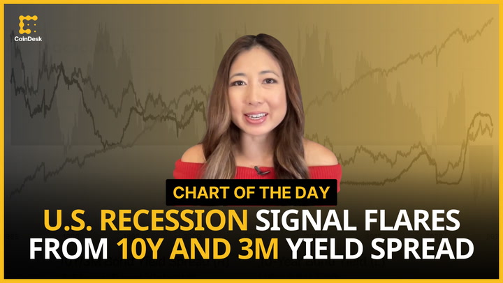 U.S. Recession Signal Flares From 10-Year and 3-Month Yield Spread