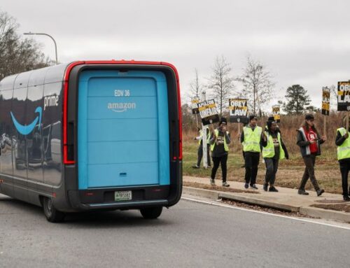 ‘Packages and profits over people’: What it’s like to be an Amazon driver and why some are on strike