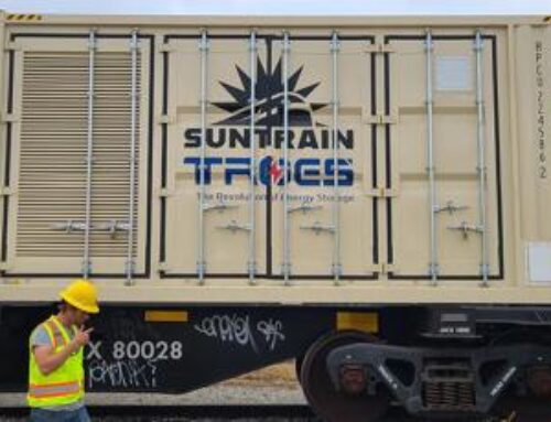 Startup aims to use rails, not power lines, to transport renewable energy