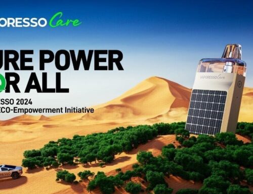 PURE POWER FOR ALL–VAPORESSO’s Global Movement to Drive Clean Energy Solutions and Sustainable Living