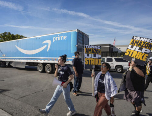 Strikes at Amazon centers continue