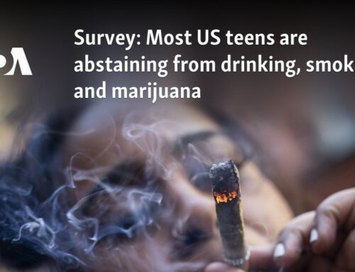 Survey: Most US teens are abstaining from drinking, smoking and marijuana