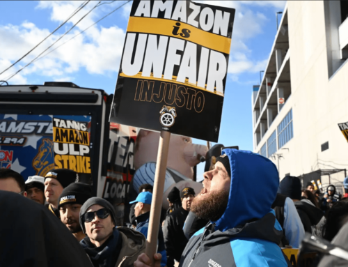 Union organizations celebrate as Warehouse Worker Injury Reduction Act signed into law amid Amazon strike