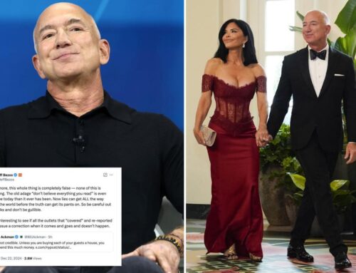 Jeff Bezos slams report about $600M Aspen wedding to Lauren Sanchez…