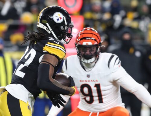 Najee Harris cuts Bengals lead to 10-7