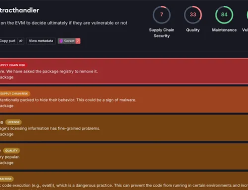 Malicious Obfuscated NPM Package Disguised as an Ethereum Tool Deploys Quasar RAT