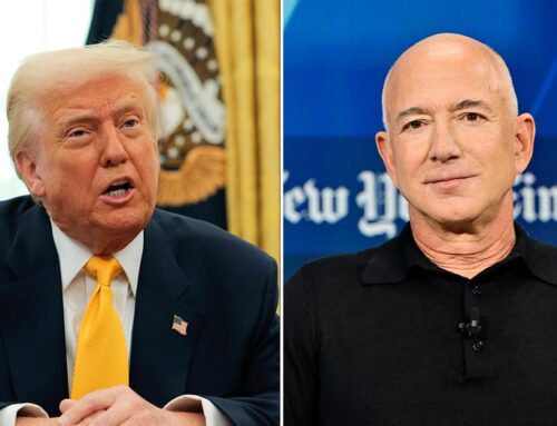 Trump applauds Jeff Bezos’ changes at Washington Post in rare media praise