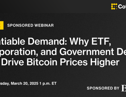 Insatiable Demand: Why ETF, Corporation, and Government Demand Will Drive Bitcoin Prices Higher | Event