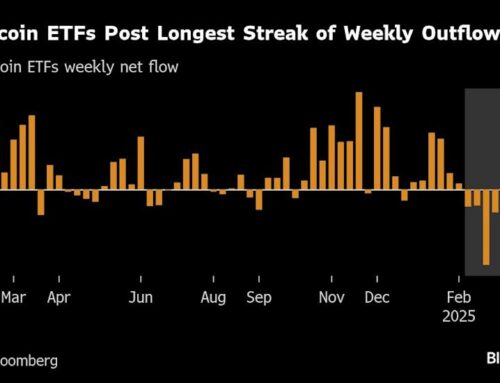 US Bitcoin ETFs Shed $5.5 Billion in Longest Run of Outflows