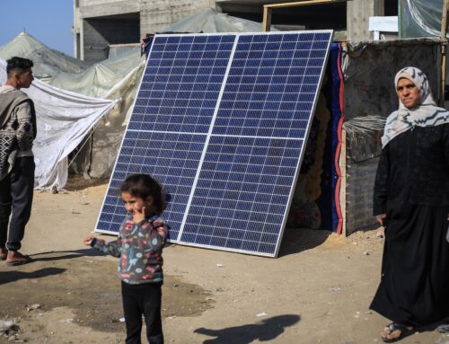 The future of Gaza’s recovery may rely on solar power