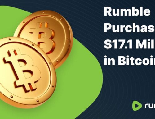 Rumble Acquires $17.1 Million In Bitcoin As Part Of Treasury Strategy