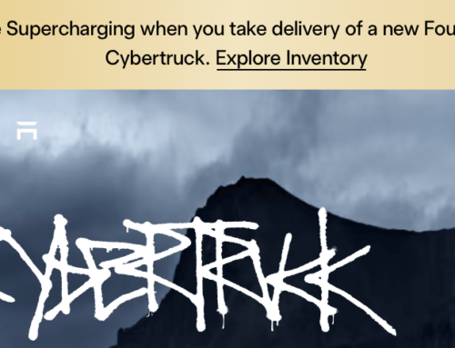 Not a great sign for Cybertruck sales.