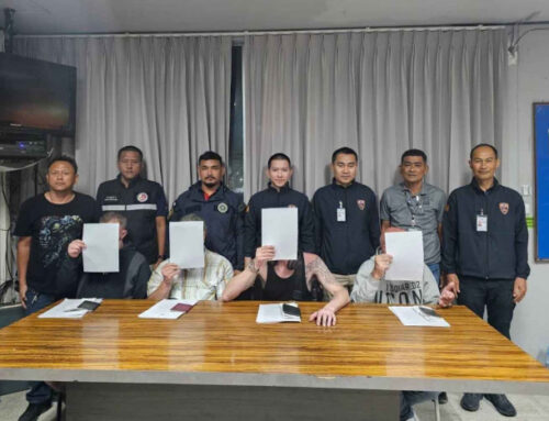 Police arrest cannabis-smuggling foreign ‘tourists’ in Surat Thani