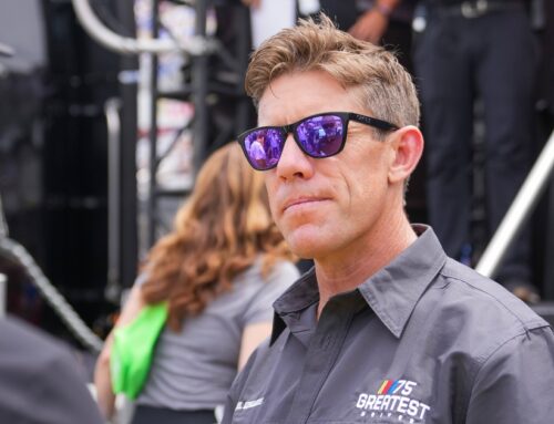 Carl Edwards declines Kyle Larson’s offer to serve as substitute driver during All-Star practice