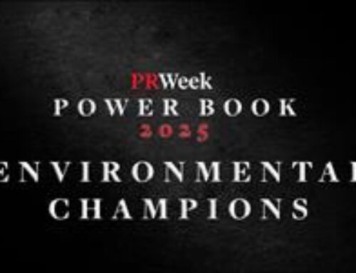 Environmental champions – PRWeek Power Book 2025 Top 10