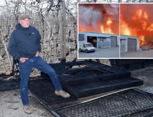 Exclusive | Tough Long Island biz owner saves truck by driving it away from…