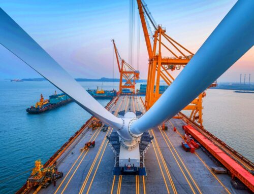 “Twice the height of the Statue of Liberty”: this colossal wind turbine blade makes waves as it’s loaded in China