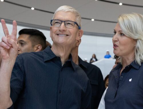 Wall Street is anxious to hear Apple CEO Tim Cook’s first public comments on tariffs