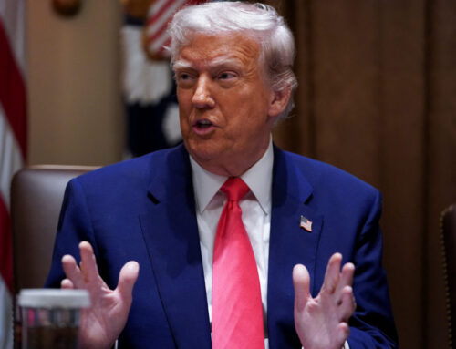 WATCH LIVE: Trump delivers remarks on American investment as economy slightly shrinks
