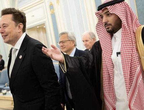 Photos: Tech CEOs mingle with Trump and Saudi Crown Prince at investment forum in Riyadh
