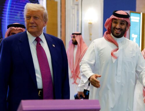 ‘I like you too much’: Trump and Saudi Crown Prince bask in their friendship during Riyadh