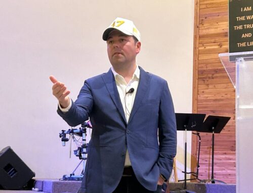 Lt. Gov. Micah Beckwith stands firm against cannabis legalization at Muncie town hall