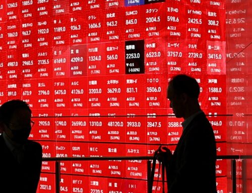 Japanese stocks jump, dollar firms on trade hopes; bitcoin soars