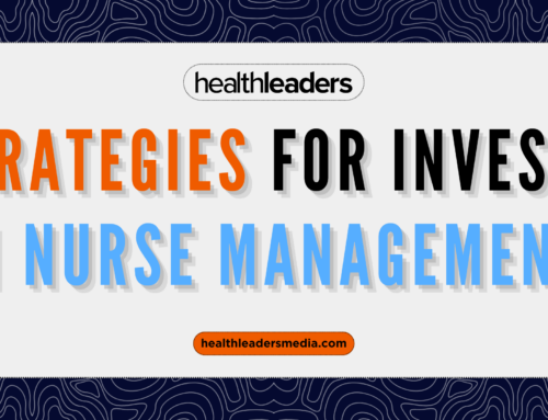 Infographic: 5 Strategies for Investing in Nurse Management