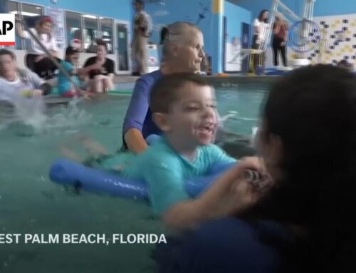 Swim school creates a safer environment for those with developmental disorder