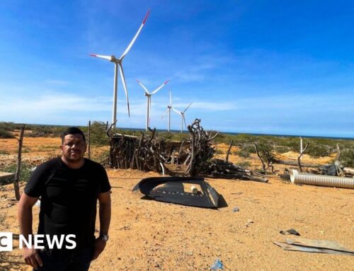 Colombia’s wind farms bring promise and pain for indigenous group