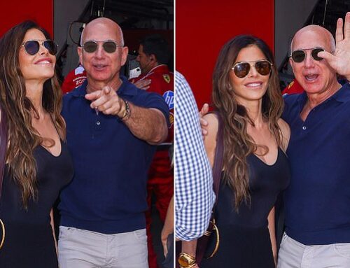 Lauren Sanchez turns heads in bold see-through outfit at Monaco GP