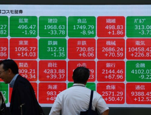 Shares up slightly, dollar struggles as investors consider tariff truce