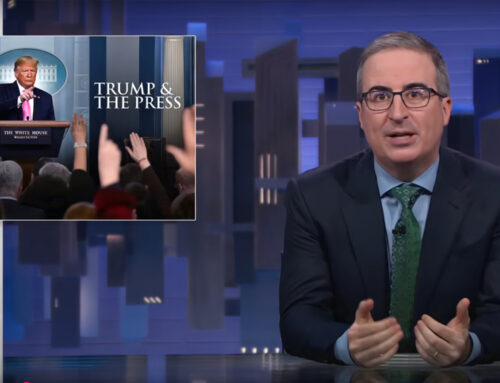 John Oliver shames traditional media for bending to Trump’s corruption