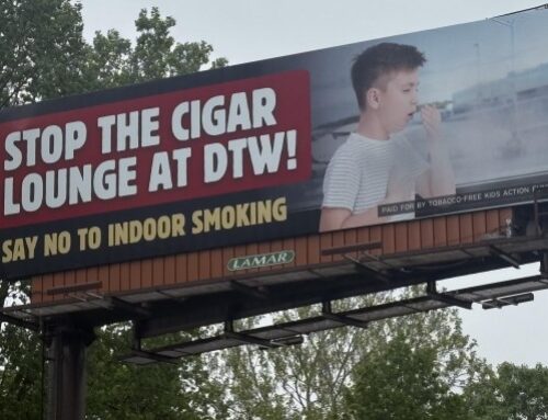 Coalition warns proposed cigar lounge at airport not healthy environment
