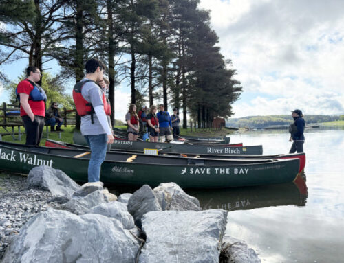 Learning environment: Cambria Heights seniors see firsthand how actions on land affect loc