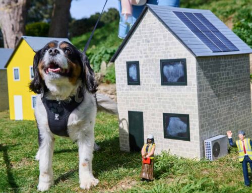Beacon of light: the model village retrofitted into a tiny renewables kingdom