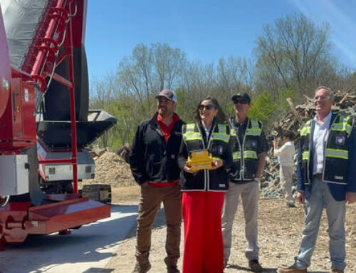 Gov. Whitmer Celebrates Woodchuck’s AI Powered Biomass Facility in Grand Rapids, Building