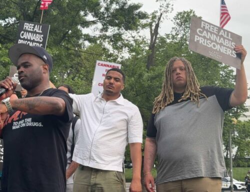 Former Marijuana Prisoners And Activists Stage White House Event Urging Trump To Free Peop