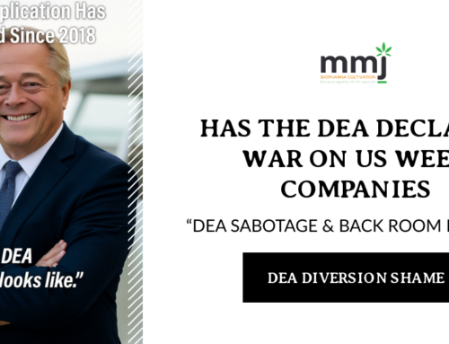 Has The DEA Declared War on Weed: DEA Is Blocking MMJ Cannabis Medicine Development
