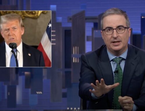 John Oliver Mocks Trump’s Press Room ‘Suck Ups’ & Shares His Love for ‘Doctor Odyssey’